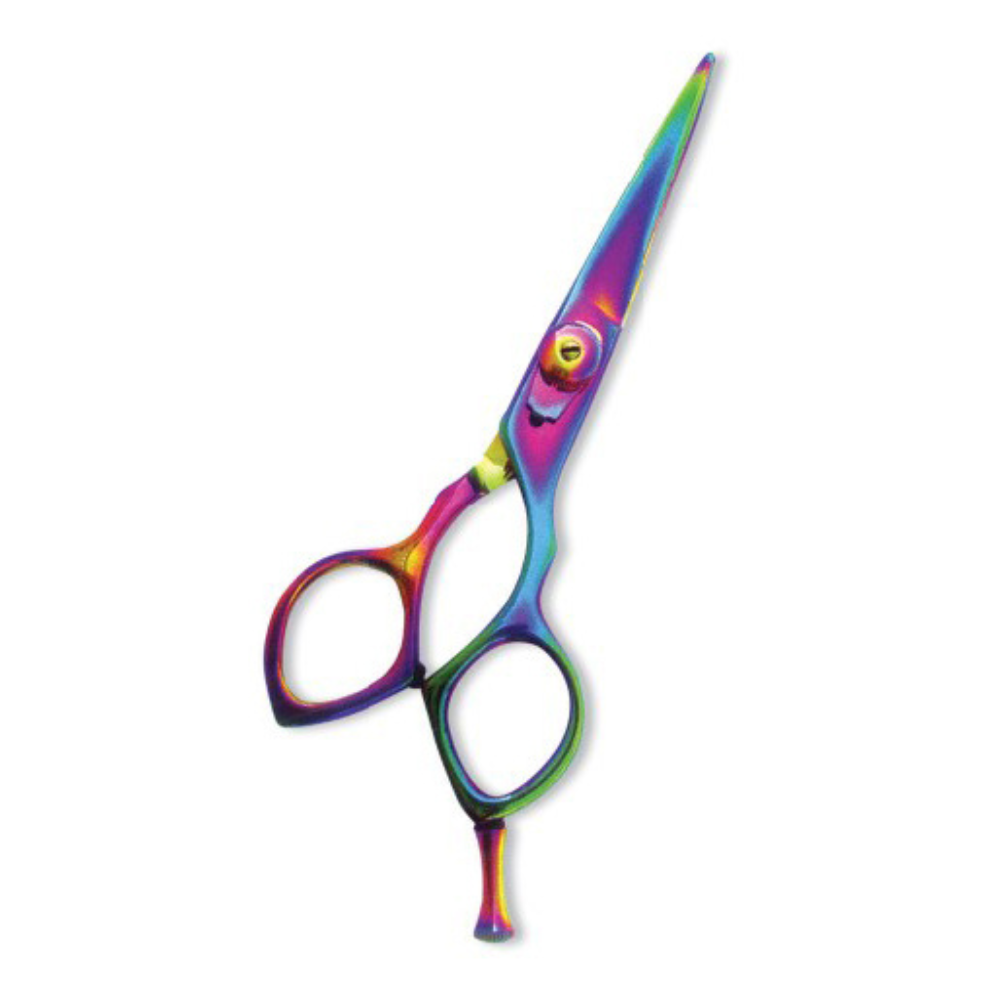 Professional Hair Cutting Scissor with razor edge. Multicolor Coating