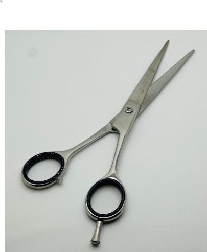 Flat Model Razor Edge Barber Scissor Silver Color 7